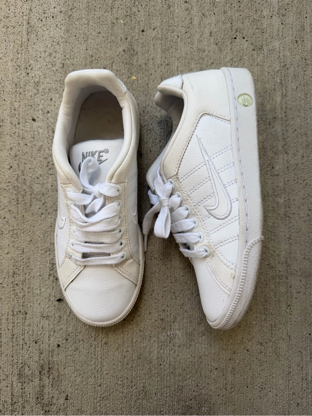 Nike Court Tradition 2 BRS 315161-011 Women’s White Tennis Sneakers Size 6